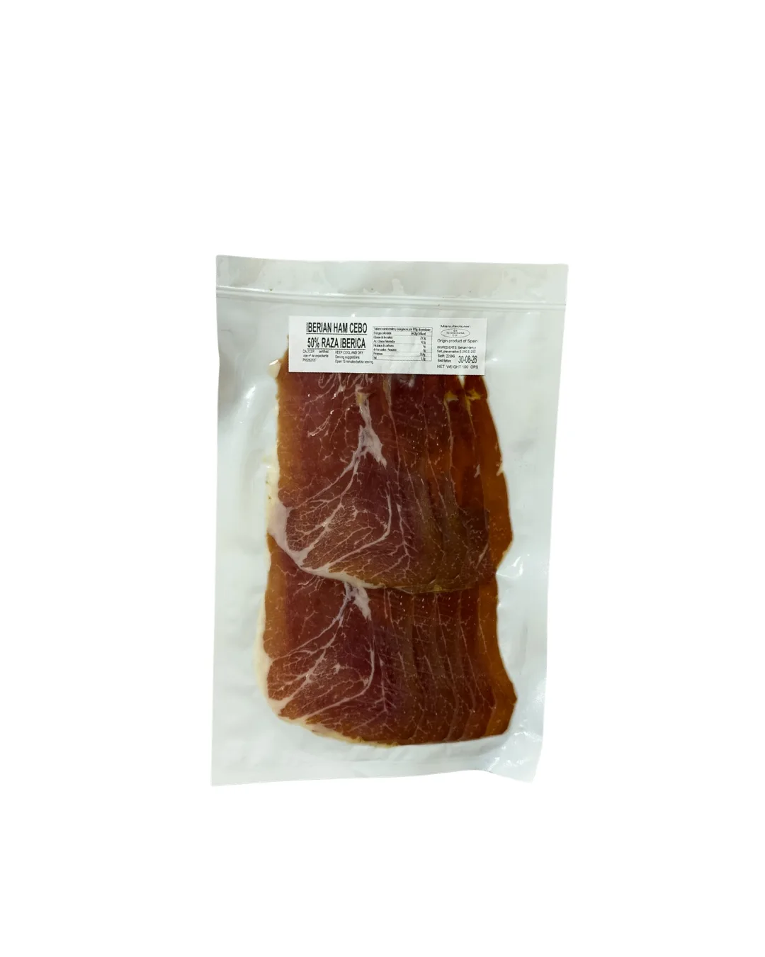 Iberico Cebo Ham - 100g